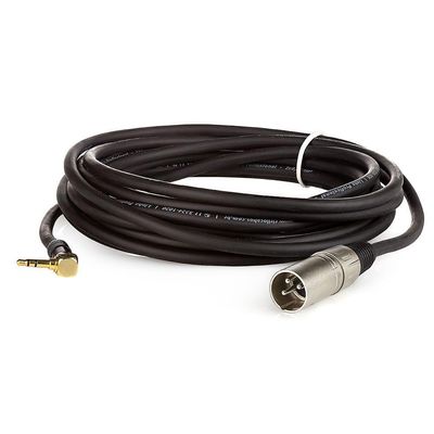 Cabo Profissional Xlr Macho Para P2 90 Graus Estereo - 40 Metros