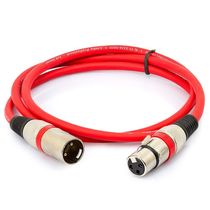 Cabo Canon Macho X Fêmea Balanceado Vermelho - 20 Metros