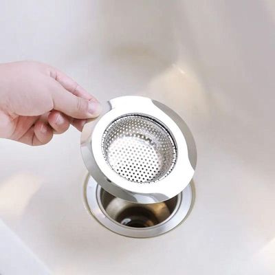 Ralinho Pia Inox Grande Com Borda 11 Cm Ralo Japonês