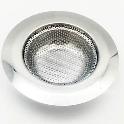 Ralinho Pia Inox Grande Com Borda 11 Cm Ralo Japonês