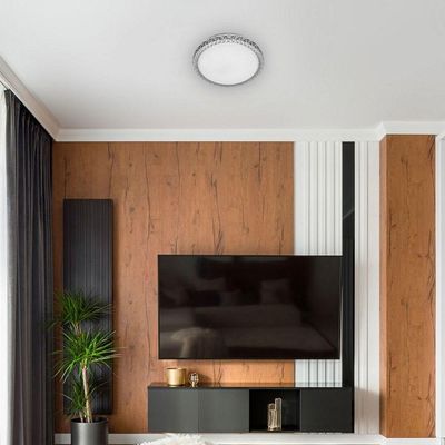Plafon Blumenau Led 18w 3000-4000-6000k Shine Red 28x28