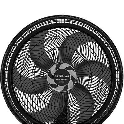 Ventilador De Mesa Britânia Maxx Force 30cm 6 Pás 3 Velocidades Bvt301 Preto 127 V
