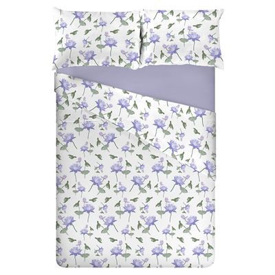 Jogo de Cama King Size 200 Fios Fiori - Emily (7699)