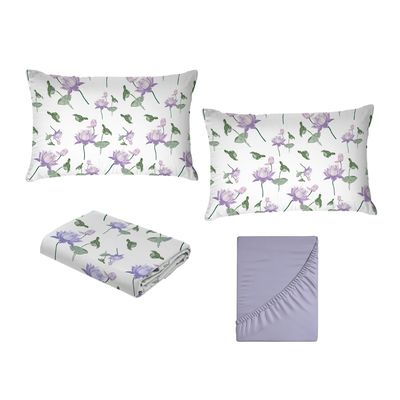 Jogo de Cama King Size 200 Fios Fiori - Emily (7699)