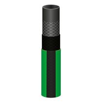 Mangueira Flex Para Jardim Tramontina Verde Com Faixa Preta Em Pvc 4 Camadas 200 M