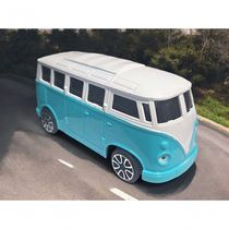 Carrinho De Controle Remoto Perua Kombi Clássico Da Estrada Azul