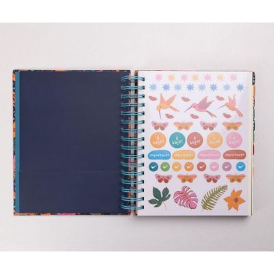 Planner Estampa Beija Flor