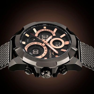 Relógio Technos Masculino Digitech Grafite - W23721aab/1p W23721aab/1p
