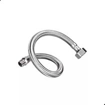Engate Flexivel Inox Traçado 60 Cm Niple Solto - Brazhu
