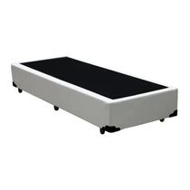 Base Box Solteirão Sintético Homequeen Branco 40x96x203