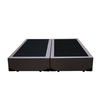 Base Box Queen Bipartido Homequeen Corino Marrom 40x158x198