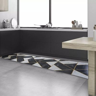 Passadeira Em Manta Vinilico Similar Laminado 0,50x4,00 Geometric