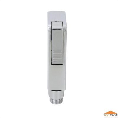 Gatilho Quadrado Para Ducha Higiênica Em Abs Cromado