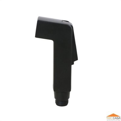 Gatilho Quadrado Para Ducha Higiênica Em Abs Preto Fosco