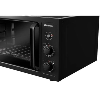 Forno Elétrico De Bancada Mueller 50L Com Grill MFB50B Preto 220V