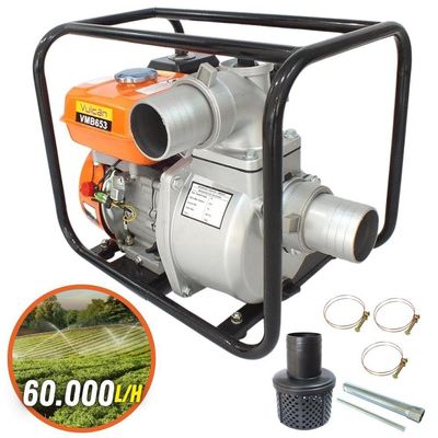 Motobomba Vmb653 á Gasolina 4 Tempos 196cc Alta Vazão 3"