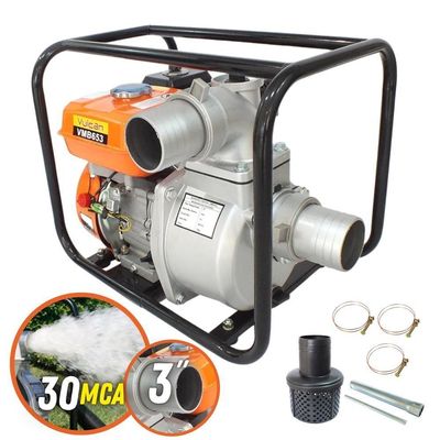 Motobomba Vmb653 á Gasolina 4 Tempos 196cc 6,5hp Alta Vazão