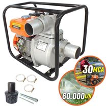 Motobomba Vmb653 Vulcan á Gasolina 4 Tempos 196cc 6,5hp