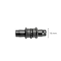 Uniao Emenda Para Mangueira Preta 13mm Gotejo Irrigação Rsb Kit 50 Unid
