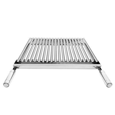 Grelha Argentina Parrila Inox 430 30x60 Prata 30x60