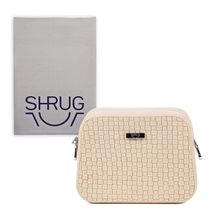 Bolsa De Ombro Mão Feminina Shrug Bag Lina Tramado 100.04 Duna