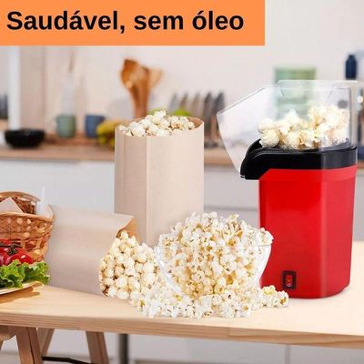 Pipoqueira Vintage Sem óleo Com