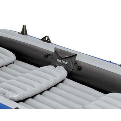 Bote Inflável Intex Excursion 5 C- Suporte Motor Remos Barco