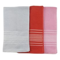 Toalha De Rosto Felpuda Zafira (42cm X 72cm) Savitex Modelo 3 Marsala