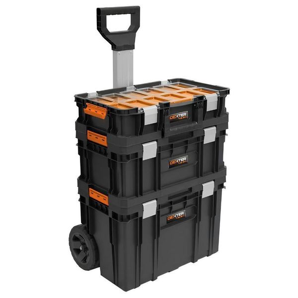 Carrinho Modular Para Ferramentas 3 Em 1 Dexter