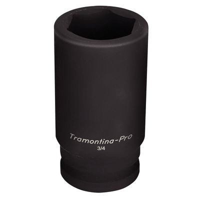 Soquete De Impacto Sextavado Longo Em Aço Cromo Molibdênio 38 Mm - Encaixe 3/4'' Pro