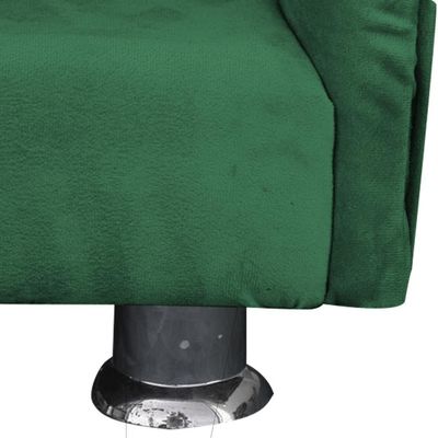 Cama Caminha Diva Pet Veludo Strass Verde Dvinn Verde