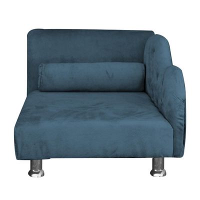 Cama Caminha Diva Pet Veludo Strass Azul Marinho Dvinn Azul Marinho