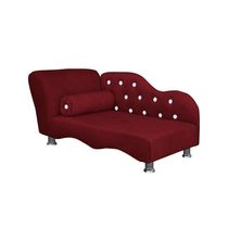 Cama Caminha Diva Pet Veludo Strass Vermelho Dvinn Vermelho