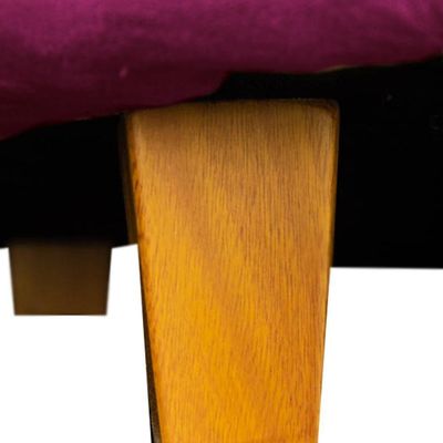 Poltrona Cama Caminha Pet Laddi Veludo Marsala Dvinn Marsala