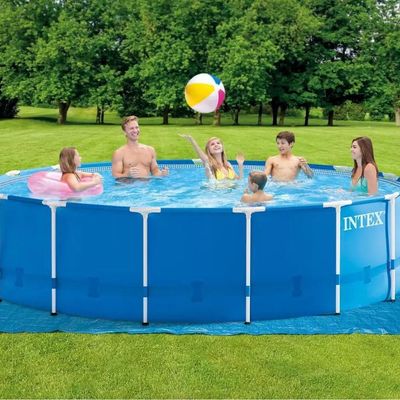 Lona Forro Proteção Piscina 5 X 3 Metros Azul