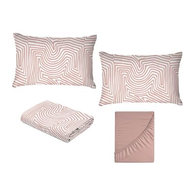 Jogo de Cama King Size 130 Fios Fiori - Abel (7674)