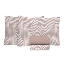 Jogo de Cama King Size 130 Fios Fiori - Abel (7674)