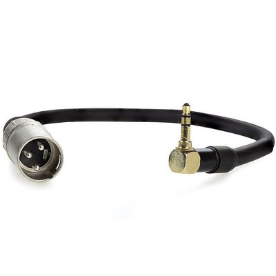 Cabo Adaptador P2 Estereo 90 Graus Para Xlr Macho - 1,5 Metro