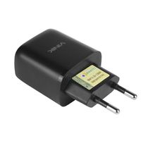 Carregador De Parede 20w Com 1 Saida Tipo C 12v 1.67a Preto