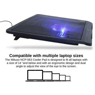 Cooler Suporte Notebook Ajustável Usb Ventilação Silenciosa