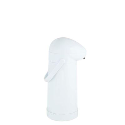 Garrafa Térmica De Pressão Nobile 1 Litro Cores Mor Branco