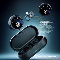Lapela Magnética Sem Fio Com Redução De Ruído -armor-gshield