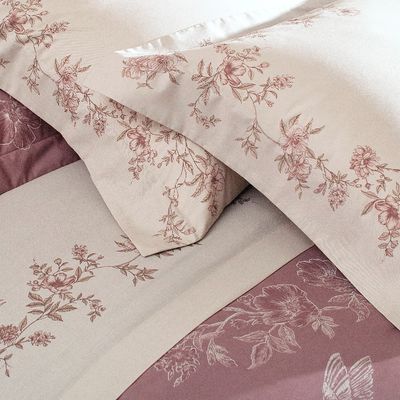 Jogo Cama Queen Buddemeyer 200 Fios Gran Percalle Olga