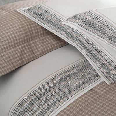 Jogo Cama King Buddemeyer 200 Fios Gran Percalle Bourbon