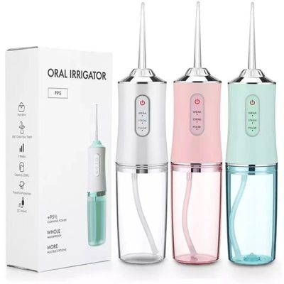 Aparelho Higiene Dental Bucal Jato DÁgua Irrigador Portátil | Limpeza Profunda e Saúde para Seu Sorriso