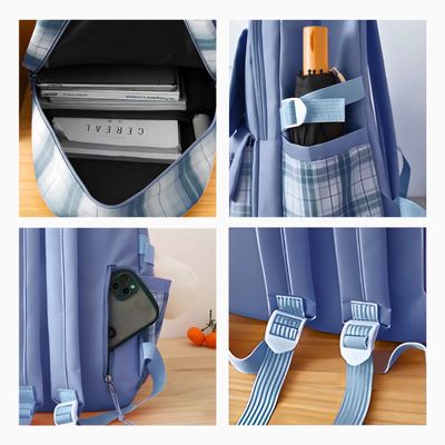 Conjunto Completo de Mochila e Acessório - Luxuoso e Versátil