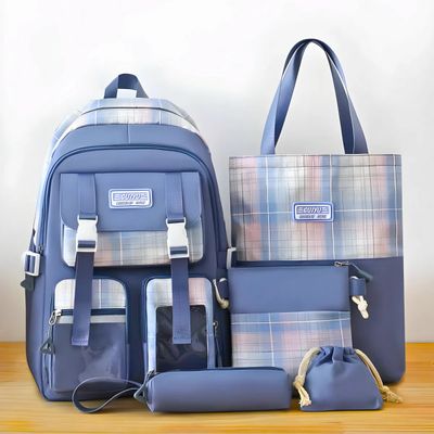 Conjunto Completo de Mochila e Acessório - Luxuoso e Versátil