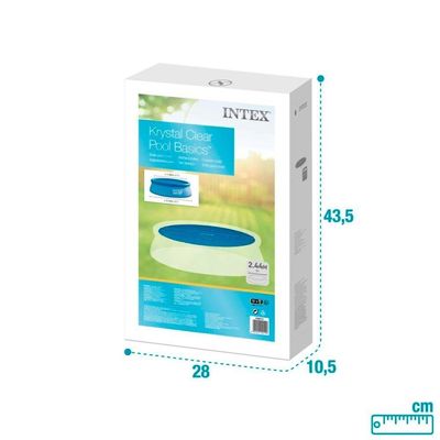 Capa Protetora Aquecedor Solar Para Piscina 244cm Intex