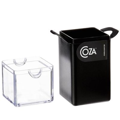 Kit 15 Paliteiros de Mesa Porta Palitos Coza 5x4x9cm Plástico Restaurante Buffet
