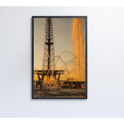 Quadro Torre De Tv Em Brasília Medidas 60x90 Cm Tipo De Impressão Vidro Acrílico